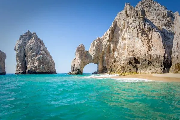 Plage de l'amour dans l'Etat de Baja California au Mexique