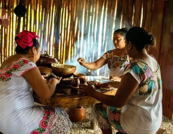 Cours de cuisine maya au cœur d’une famille locale