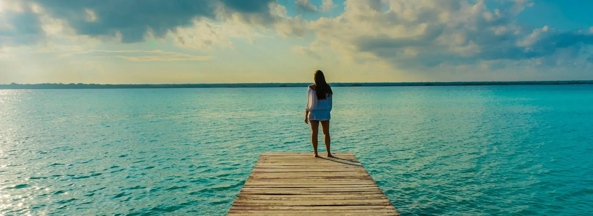 Inspiration voyage ponton bacalar mexique