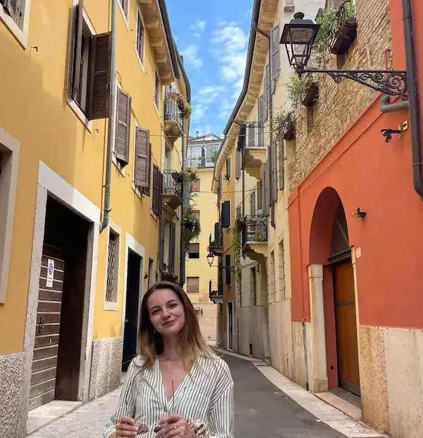 Photo de salomé notre stagiaire