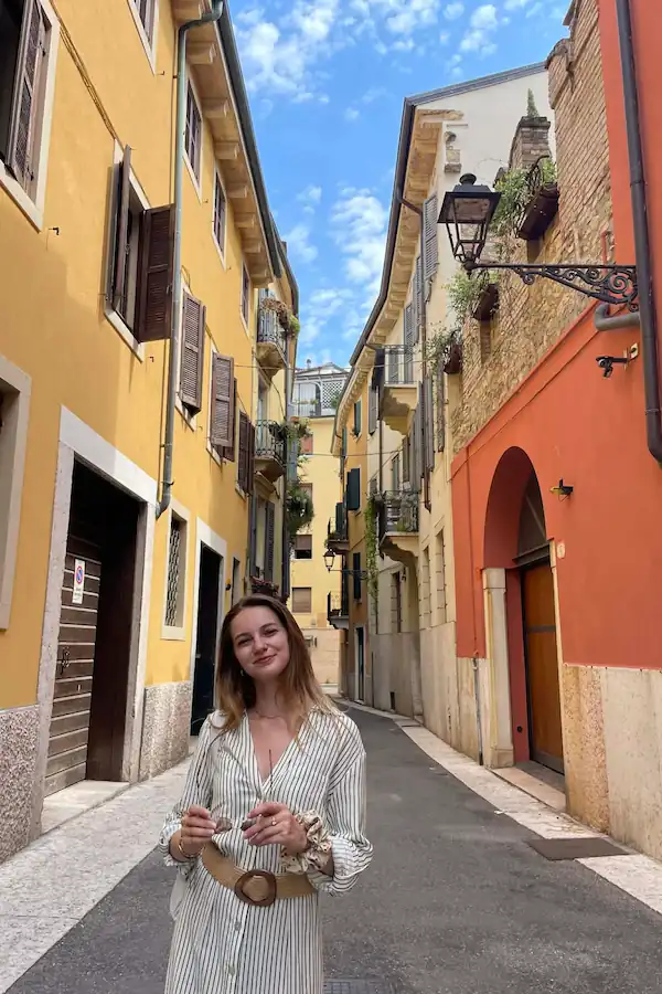 Photo de salomé notre stagiaire