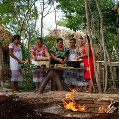 Cours de cuisine maya